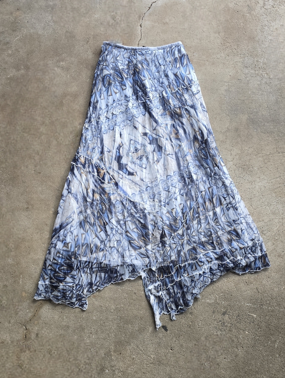 Vintage 90's Y2K Komarov Euro Style Submersive Cyber Fairy Grunge Asymmetrical